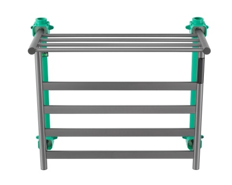 AZ401PPR暗装智能电热毛巾架（置物架款）（绿）