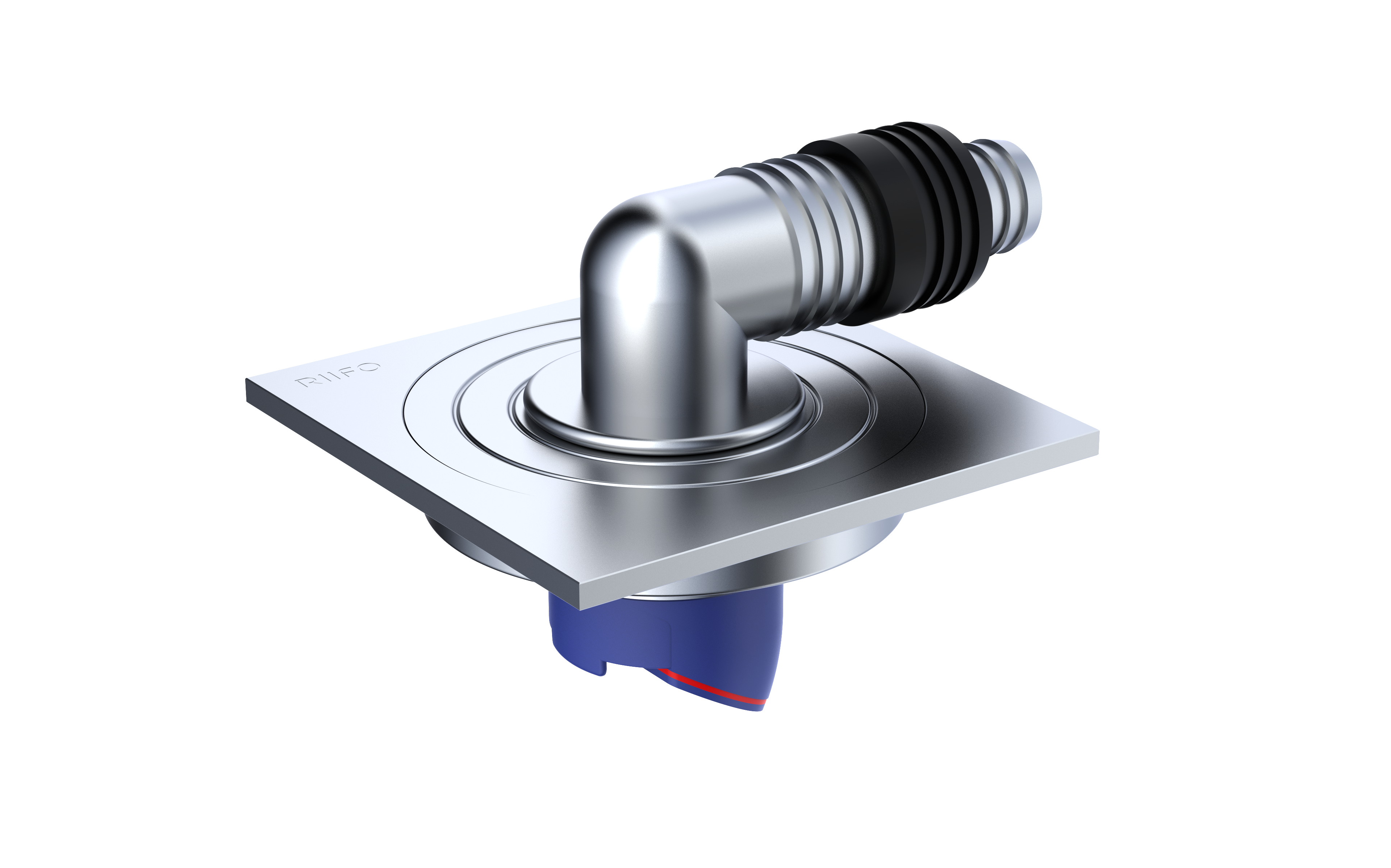 全铜洗衣机地漏RF-DC1002P（带洗衣机接头）